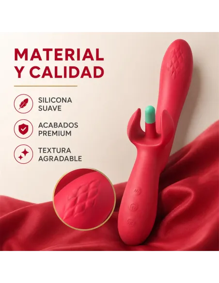 G-spot vibrator with flapping tickler doucetap | Infarta toys | Rabbits