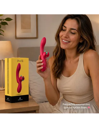 G-spot vibrator with flapping tickler doucetap | Infarta toys | Rabbits