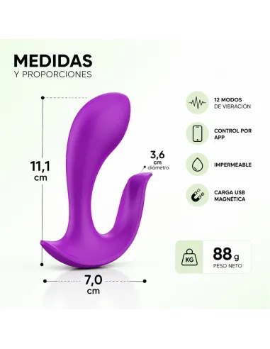 Wearable g-spot vibrator - app gluxe | Infarta toys | Estimuladores clítoris