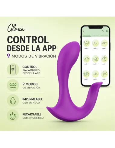 Wearable g-spot vibrator - app gluxe | Infarta toys | Estimuladores clítoris