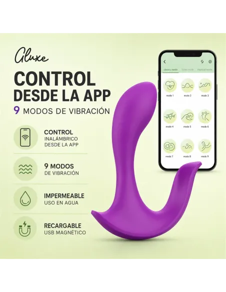 Wearable g-spot vibrator - app gluxe | Infarta toys | Estimuladores clítoris