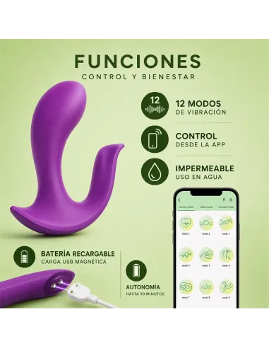 Wearable g-spot vibrator - app gluxe | Infarta toys | Estimuladores clítoris