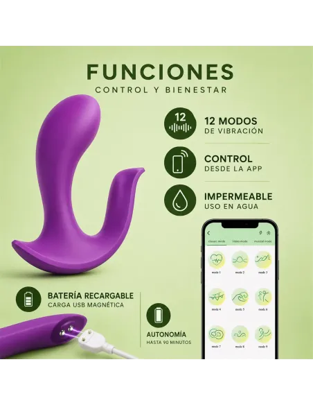 Wearable g-spot vibrator - app gluxe | Infarta toys | Estimuladores clítoris