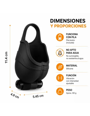 Testicle massager & ring vibrator torvo - anillo masajeador | Infarta toys | Anillos