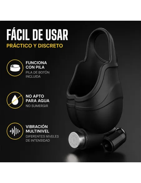 Testicle massager & ring vibrator torvo - anillo masajeador | Infarta toys | Anillos