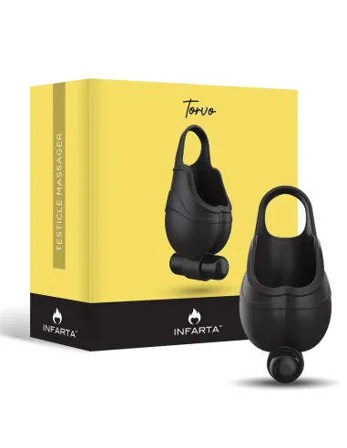 Testicle massager & ring vibrator torvo - anillo masajeador | Infarta toys | Anillos