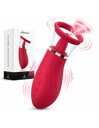 Sucking licking vibrator amouva | Infarta toys | Estimuladores clítoris