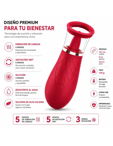 Sucking licking vibrator amouva | Infarta toys | Estimuladores clítoris