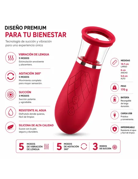 Sucking licking vibrator amouva | Infarta toys | Estimuladores clítoris