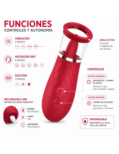 Sucking licking vibrator amouva | Infarta toys | Estimuladores clítoris
