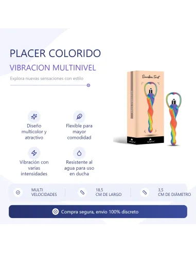 Anal rainbowtwist | Infarta toys | Varitas y bolas