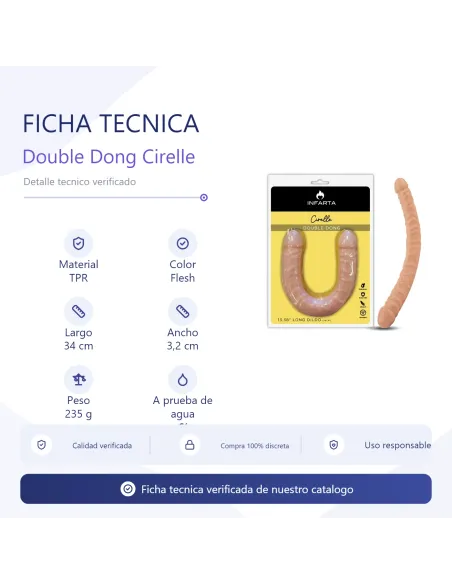 Double dong cirelle | Infarta toys | Dobles