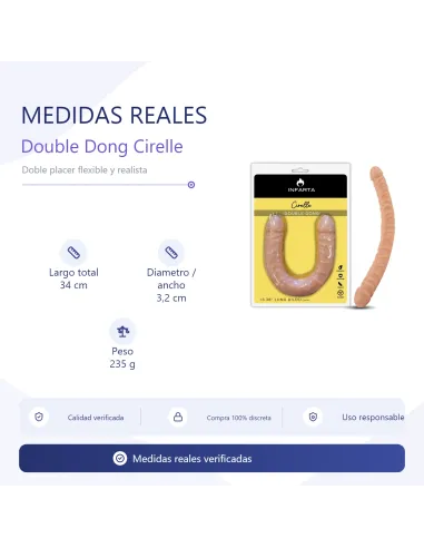 Double dong cirelle | Infarta toys | Dobles