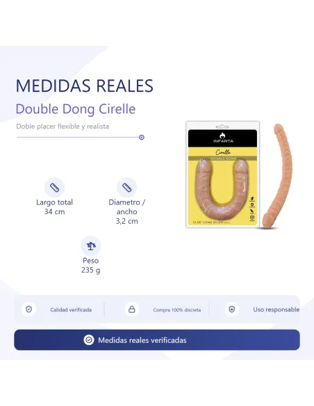 Double dong cirelle | Infarta toys | Dobles