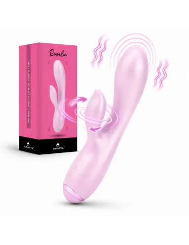 Rabbit vibrator roselix - ¡inflalo y disfrutá lo nuevo! | Infarta toys | Rabbits