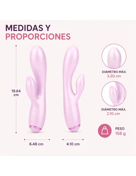 Rabbit vibrator roselix - ¡inflalo y disfrutá lo nuevo! | Infarta toys | Rabbits