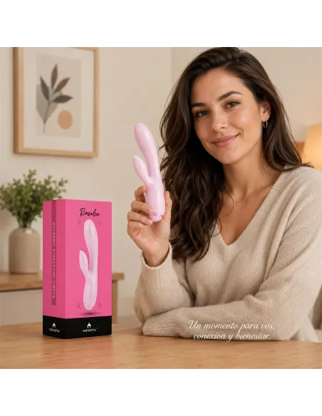 Rabbit vibrator roselix - ¡inflalo y disfrutá lo nuevo! | Infarta toys | Rabbits