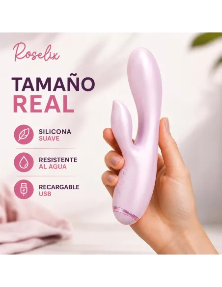 Rabbit vibrator roselix - ¡inflalo y disfrutá lo nuevo! | Infarta toys | Rabbits