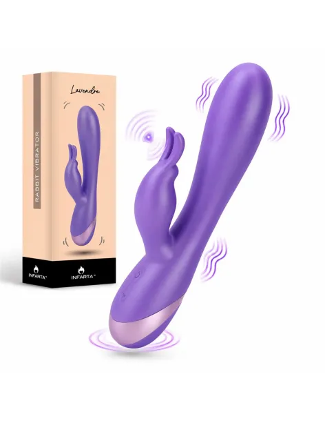 Rabbit vibrator lavendre | Infarta toys | Rabbits