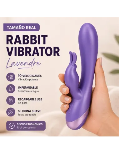 Rabbit vibrator lavendre | Infarta toys | Rabbits