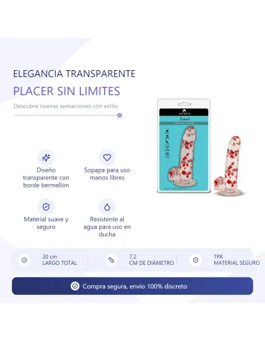 Crystal dildo rubistal | Infarta toys | Realísticos
