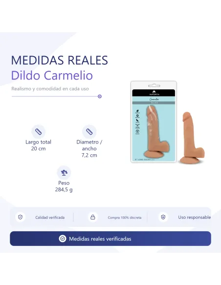 Dildo carmelio | Infarta toys | Dildos macizos