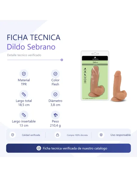Dildo sebrano | Infarta toys | Dildos macizos