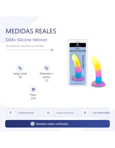 Silicone dildo veloron | Infarta toys | Dildos macizos