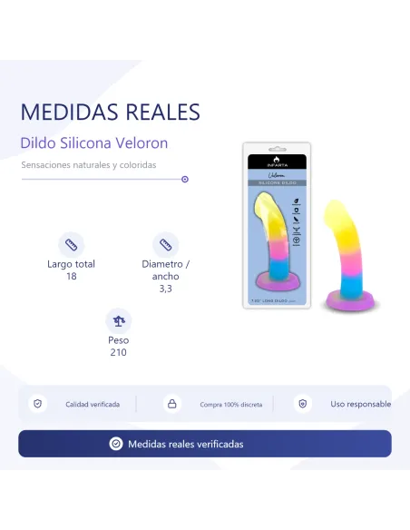 Silicone dildo veloron | Infarta toys | Dildos macizos
