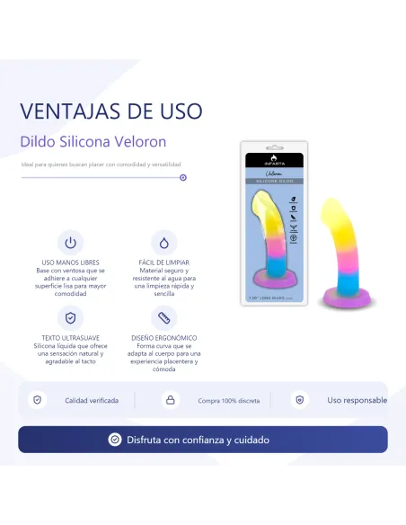 Silicone dildo veloron | Infarta toys | Dildos macizos