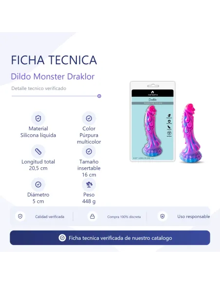 Monster dildo draklor | Infarta toys | Monster dildo