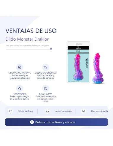 Monster dildo draklor | Infarta toys | Monster dildo