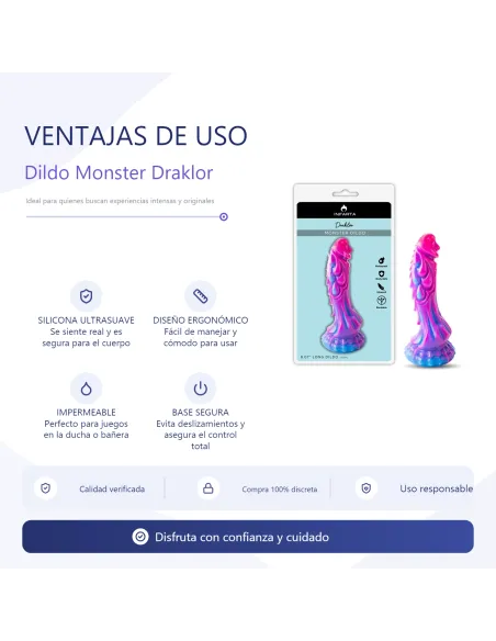 Monster dildo draklor | Infarta toys | Monster dildo
