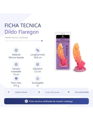 Monster dildo flaregon | Infarta toys | Monster dildo
