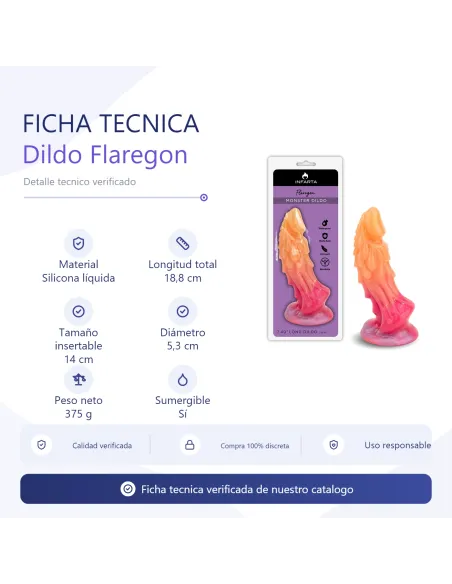 Monster dildo flaregon | Infarta toys | Monster dildo