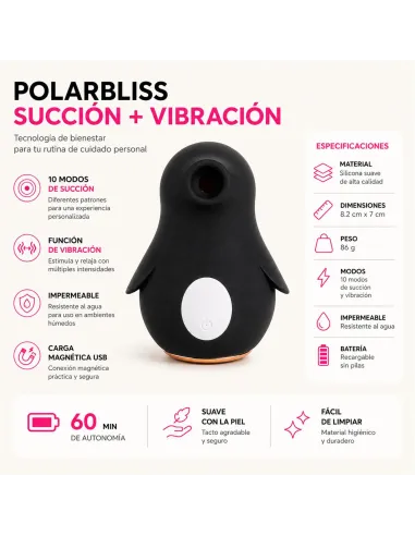 Suction vibrator polarbliss | Infarta toys | Succionadores