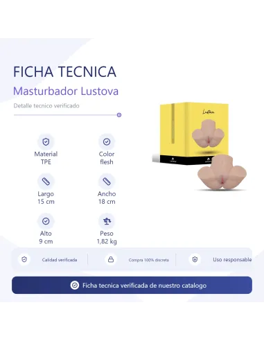 Masturbator lustova | Infarta toys | Torsos
