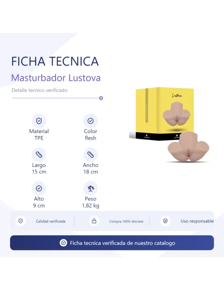 Masturbator lustova | Infarta toys | Torsos