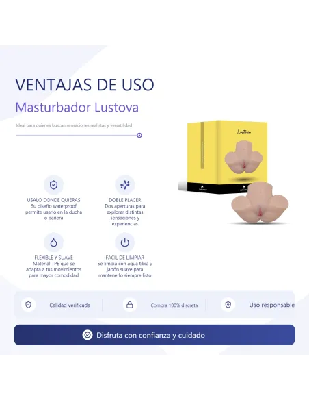 Masturbator lustova | Infarta toys | Torsos