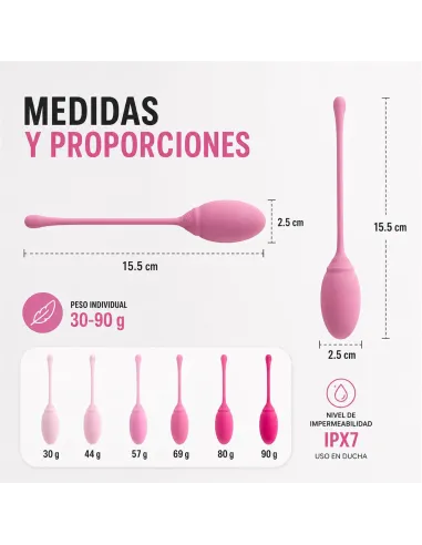 Kegel balls flower desire | Infarta toys | Bolas y huevos vaginales
