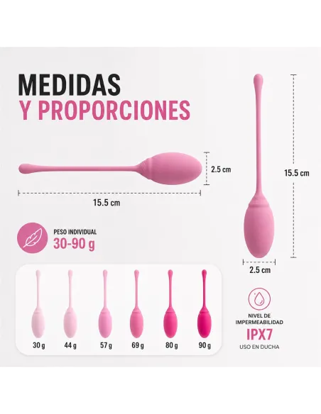 Kegel balls flower desire | Infarta toys | Bolas y huevos vaginales