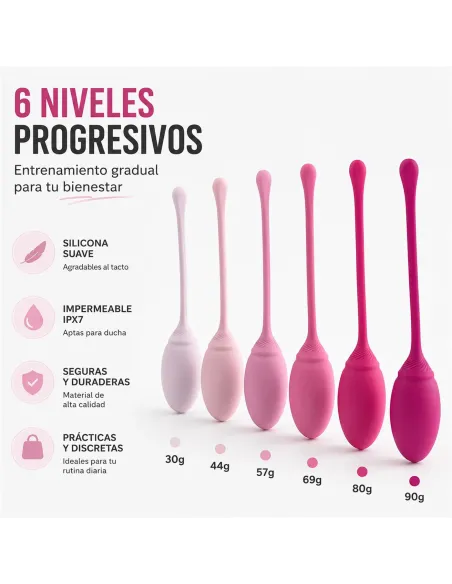Kegel balls flower desire | Infarta toys | Bolas y huevos vaginales