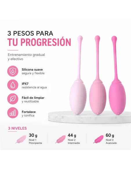 Kegel balls petal wave | Infarta toys | Bolas y huevos vaginales