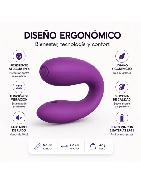 Couple vibrator passion wave | Infarta toys | Estimuladores