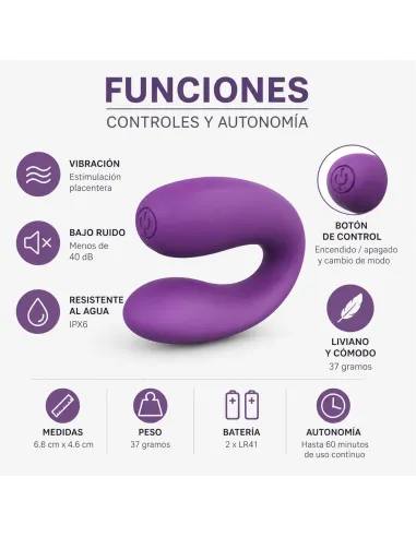 Couple vibrator passion wave | Infarta toys | Estimuladores