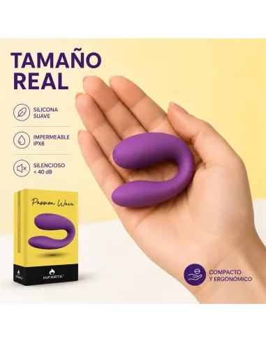 Couple vibrator passion wave | Infarta toys | Estimuladores