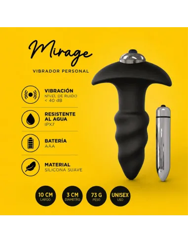 Anal plug vibrator mirage | Infarta toys | Plugs