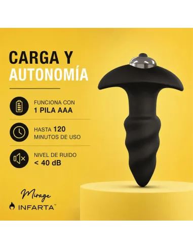 Anal plug vibrator mirage | Infarta toys | Plugs
