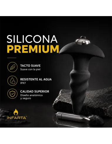Anal plug vibrator mirage | Infarta toys | Plugs