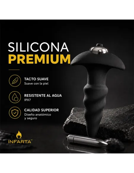 Anal plug vibrator mirage | Infarta toys | Plugs